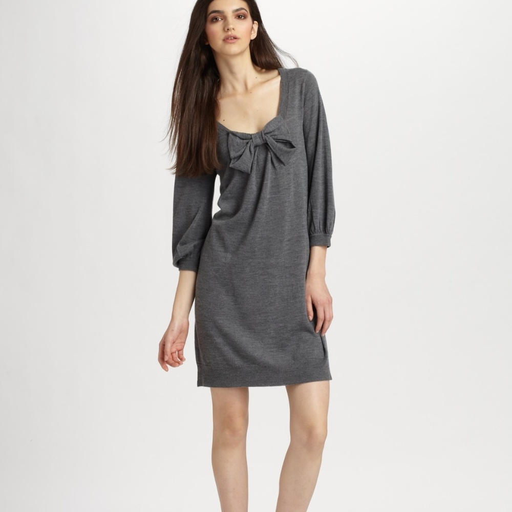 Milly Sweater Dress with Bow